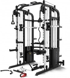 ToorxProfessional3-in-1SmithMachineRack-InclusiefAccessoires