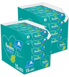 Pampers-FreshClean-Billendoekjes-2400doekjes-30x80