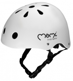 MomiMimiMatteWhite48-55cmKinderhelm