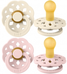 BibsBohemeIvoryBlossom0-6mnd2StuksFopspeen