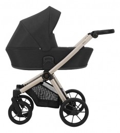 KunertBravBlackChampagne2-in-1Kinderwagen