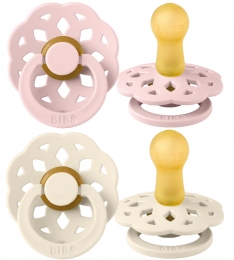 BibsBohemeIvoryBlossom6-18mnd2StuksFopspeen240107