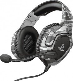 TrustGXT488ForzeGamingHeadset-OfficialLicensed-GeschiktvoorPS4PS5CamoGrijs