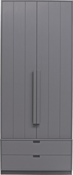 WOOODKledingkastSkikGrenen231x95cm-Leem