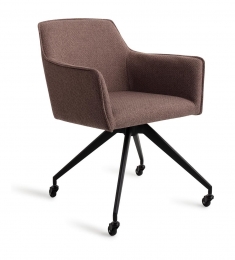 JesperHomeEetkamerstoelHofuGlideBlack-PottersClay