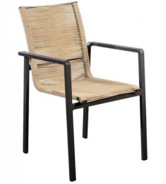 Ishistackablediningchairalublackropenatural-Yoi