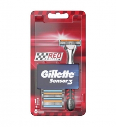 GilletteGilletteSensor3ScheermesRedEdition-6Mesjes
