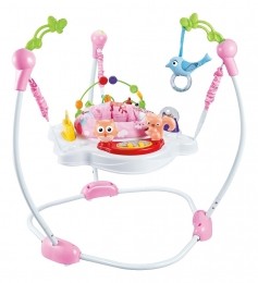 EcoToysWoodsPinkJumper