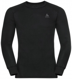 OdloMensBLTopCrewNeckLSActiveWarm