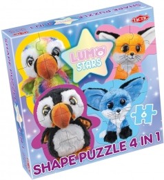 LumoStars-4in1VormpuzzelPapegaaiduikersVossen
