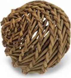 BeezteesAlukaSpeelbal-Knaagdier-Riet-14cm