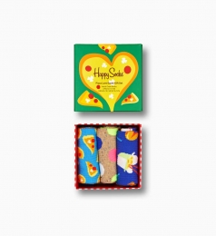 HappySocksPizzaLoveSocksGiftBox3-Pack