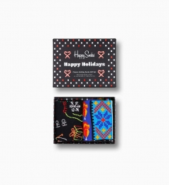 HappySocksHappyHolidaysHoHoHoGiftBox2-Pack