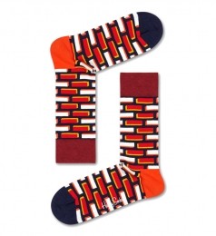 HappySocksBrickSokken-RoodOranje
