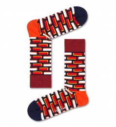 HappySocksBrickSokken-RoodOranje