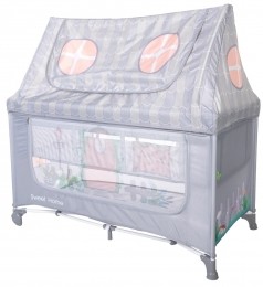 LorelliSweetHomeGreyCampingbedmetDakje1008065-2506