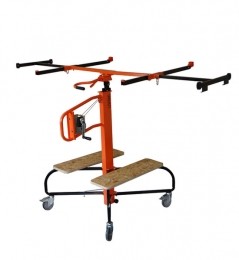 LittleJumbo18513000PlatenliftModel1-4PootsBasisMetBankjes-4m