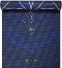 GaiamReversibleYogaMat-6mm-MetallicSunMoon