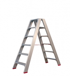 LittleJumbo4741000206SuperPRODubbeleTrap-Aluminium-2X6Treden-MaxWerkhoogte145M