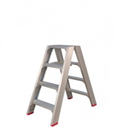 LittleJumbo4741000204SuperPRODubbeleTrap-Aluminium-2X4Treden-MaxWerkhoogte295M