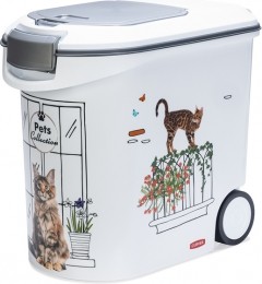 Curver-VoedselcontainerKat-Wit-35L-12Kg