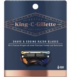 KingCGillette6Fusionscheermesjes