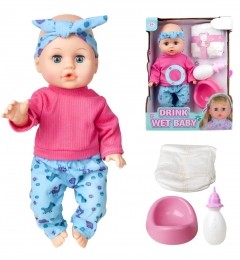 EcoToys33cmPopBlauwRozeOutfitmetAccessoiresHC531515