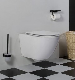 SaniclearJamacompactrandlooshangendtoiletmetplattesoftclosezitting