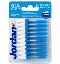JordanJordanCleanBetweenSticksRegular-40stuks