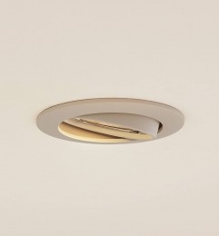 PriosplafondinbouwlampFiburbeigealuminium82cm