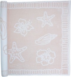 TheOneTowellingStrandhanddoekHawaii90x190cmSalmonWhite