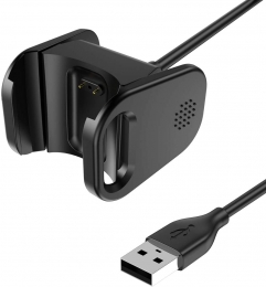 Case2go-OplaadkabelgeschiktvoorFitbitCharge4-USB-kabel-10meter-Zwart