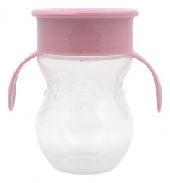 LorelliNonSpill360PinkDrinkbeker1023054-0002