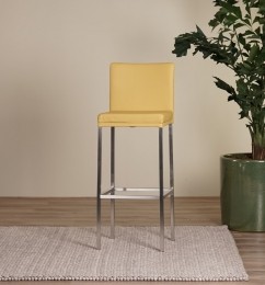 LerenbarkrukBreakhoog-ToledoLeerLemon-RVS