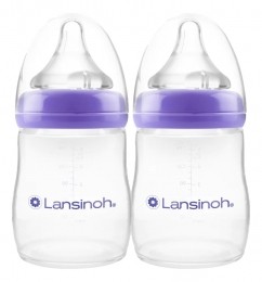 Lansinoh2stuks160mlNaturalWaveFlesjes75470