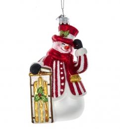 Ornamentglassneeuwpopsleel12cmKurtSAdler-Kurtsadler