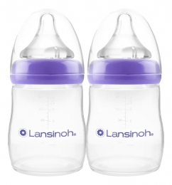 Lansinoh2stuks160mlNaturalWaveFlesjes75470