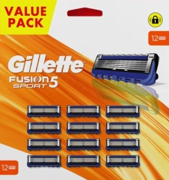 GilletteFusion512ScheermesjesValuePackSport