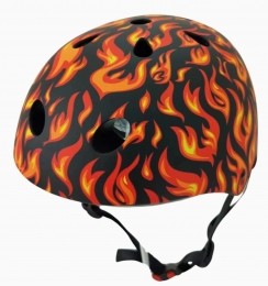 KinderFietshelmFlamesSmall48-53cm