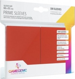 PrimeSleeves-100redstandard-sizedcardsleevespack66x91mm