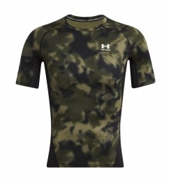 UnderArmourHeatgearPrintedCompressieshirtHerenS