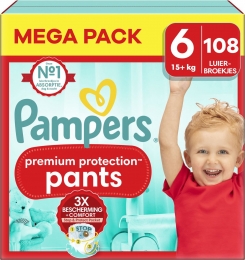 Pampers-PremiumProtectionPants-Maat6-MegaPack-108stuks-15KG