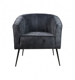 FauteuilChesterantracietpolyester