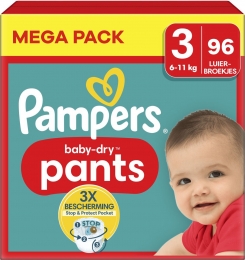 Pampers-BabyDryPants-Maat3-MegaPack-96luierbroekjes