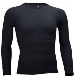 AventoBasicThermo-Sportshirt-Heren-S-Zwart
