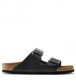 BIRKENSTOCK-ArizonaslipperszwartNubuckUnisex