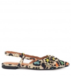 Babouche-SofieslingbacksandalenLeerDames