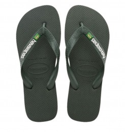 Havaianas-BrasilLogoGreenOliveRubberUnisex