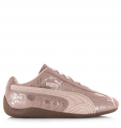 PUMASpeedcatFadedChromeroselatteLeerDames