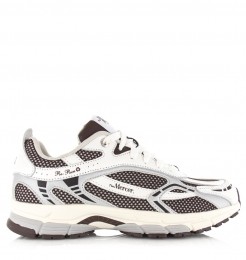 MercerTheRe-RunWhiteSilverBrownMeshDames